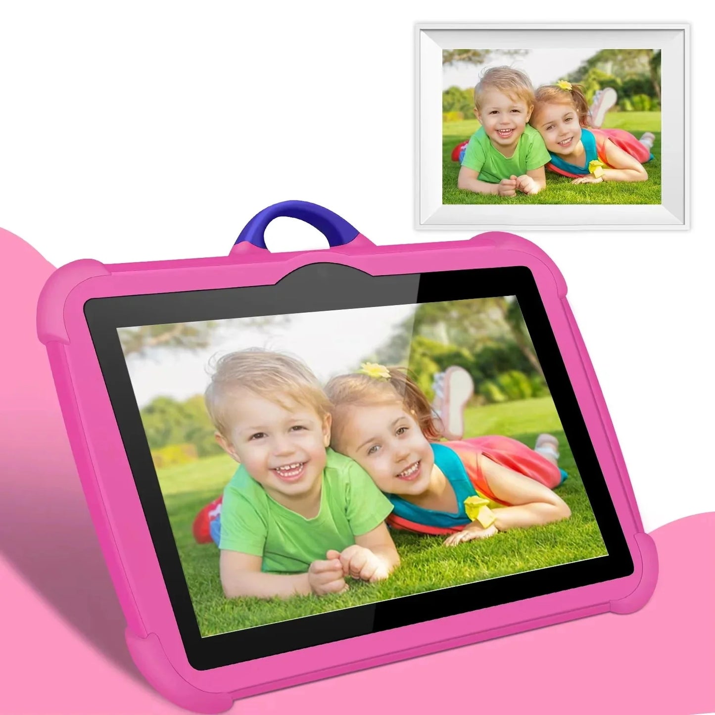 Children's Tablet 7.0 Inch Quad Core With Cartoon Pattern For Kids