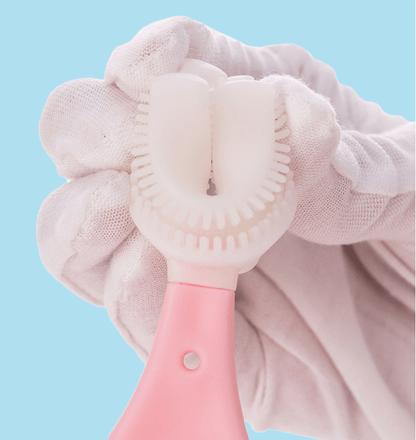 Children's U-shaped Silicone Toothbrush