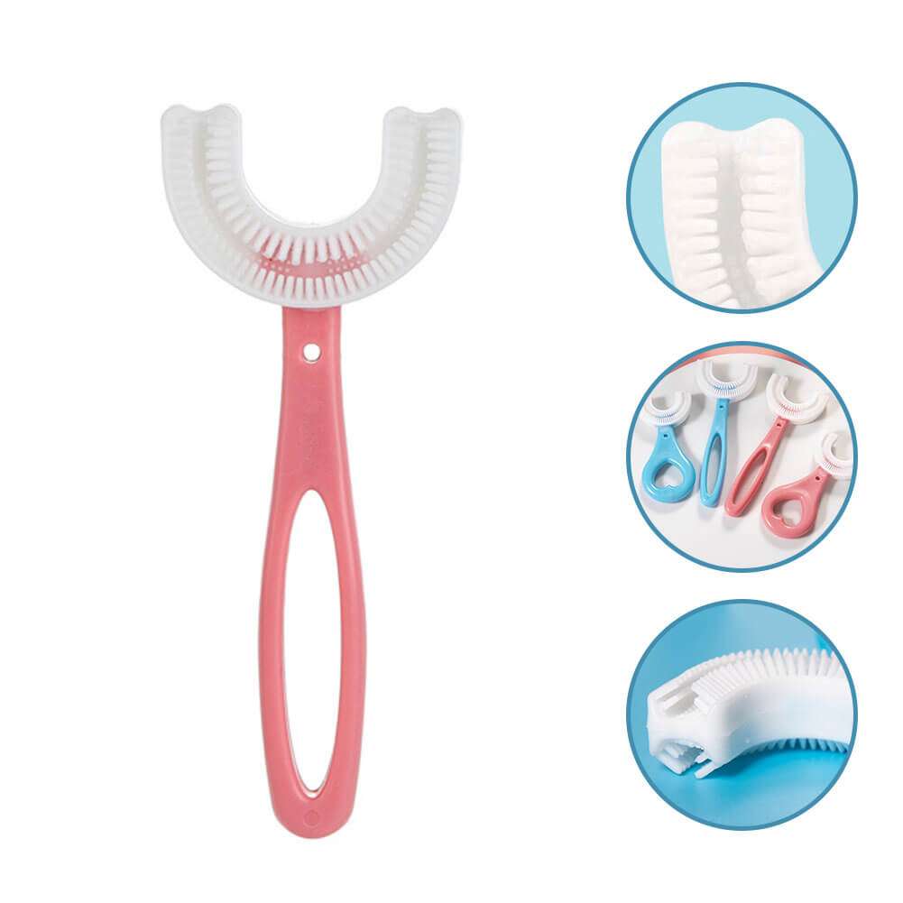 Children's U-shaped Silicone Toothbrush