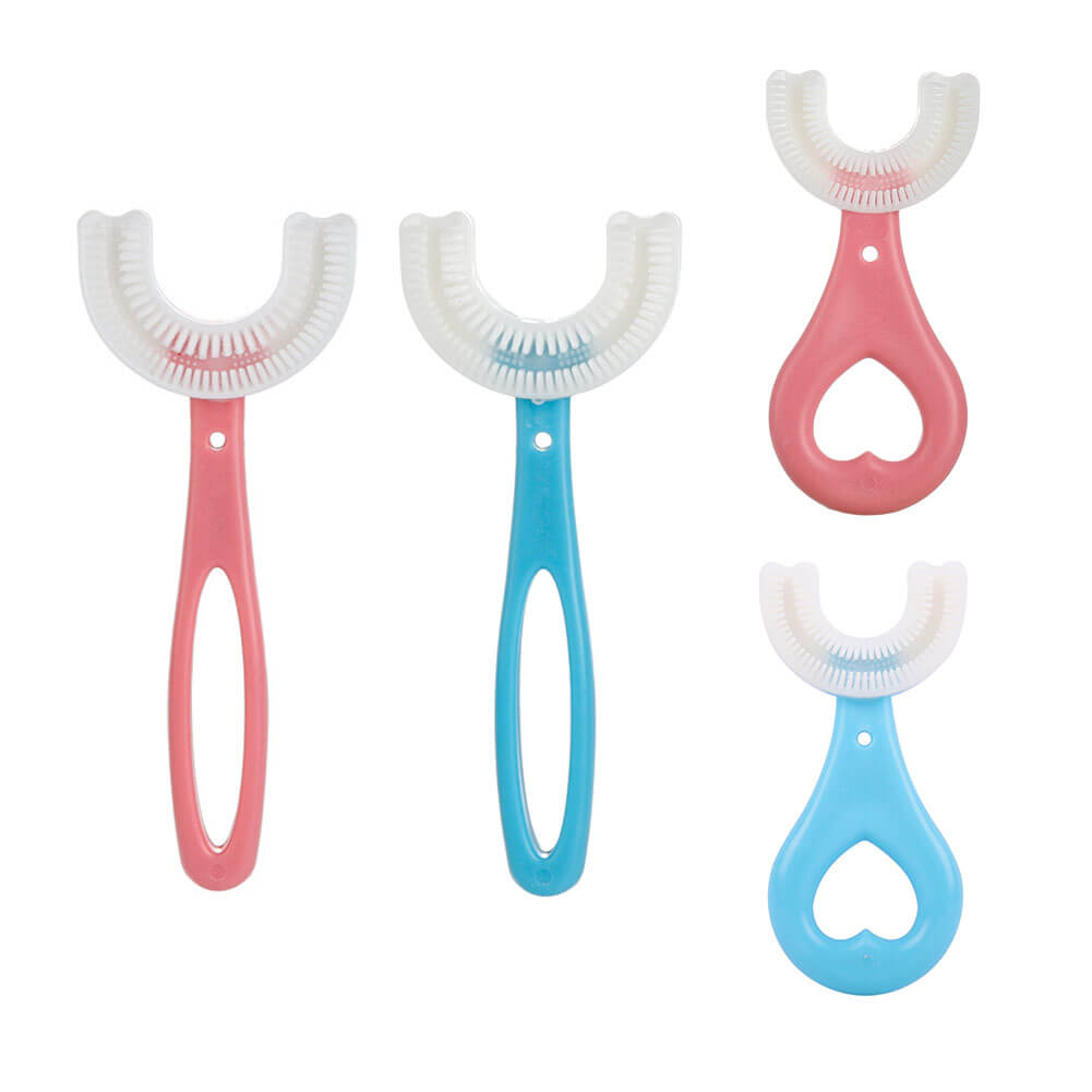 Children's U-shaped Silicone Toothbrush