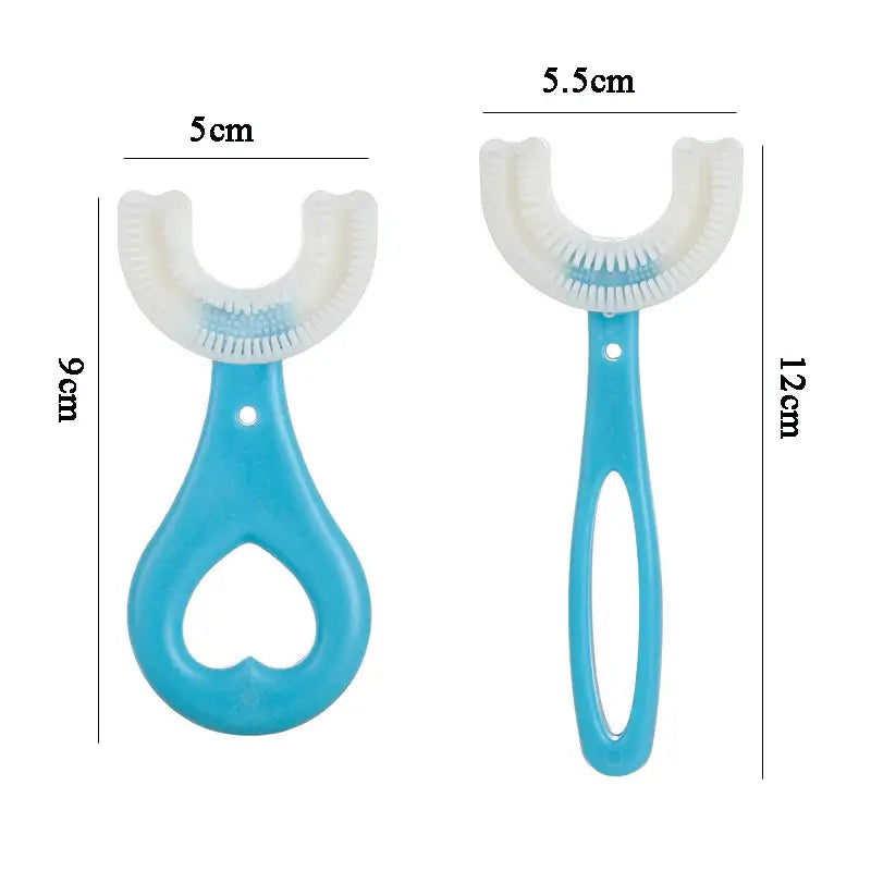 Children's U-shaped Silicone Toothbrush