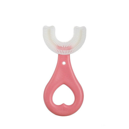 Children's U-shaped Silicone Toothbrush