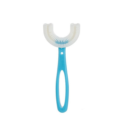 Children's U-shaped Silicone Toothbrush