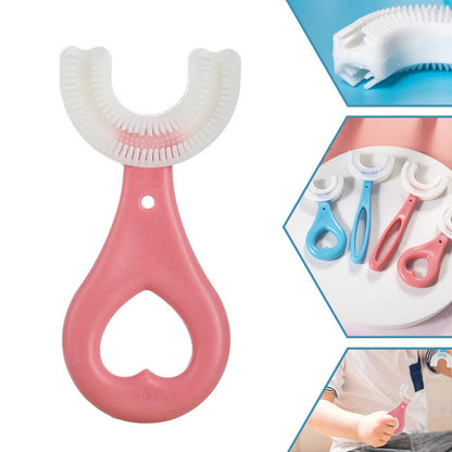 Children's U-shaped Silicone Toothbrush