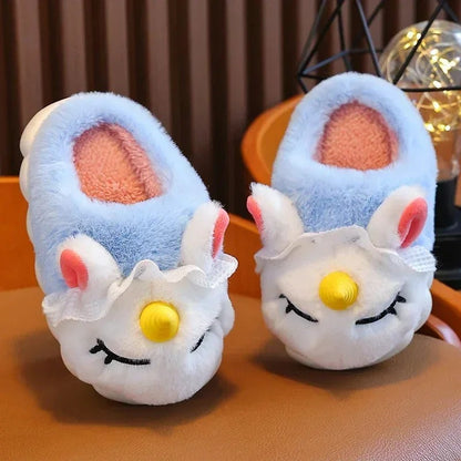 Children's Unicorn Plush Slippers