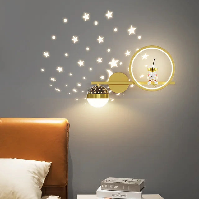 Children's Wall Lamp Dreamy Universe LED
