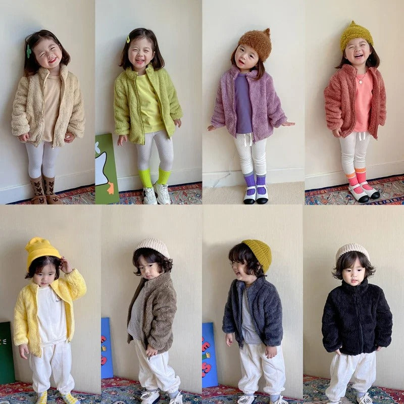 Children's Warm Fleece Jacket