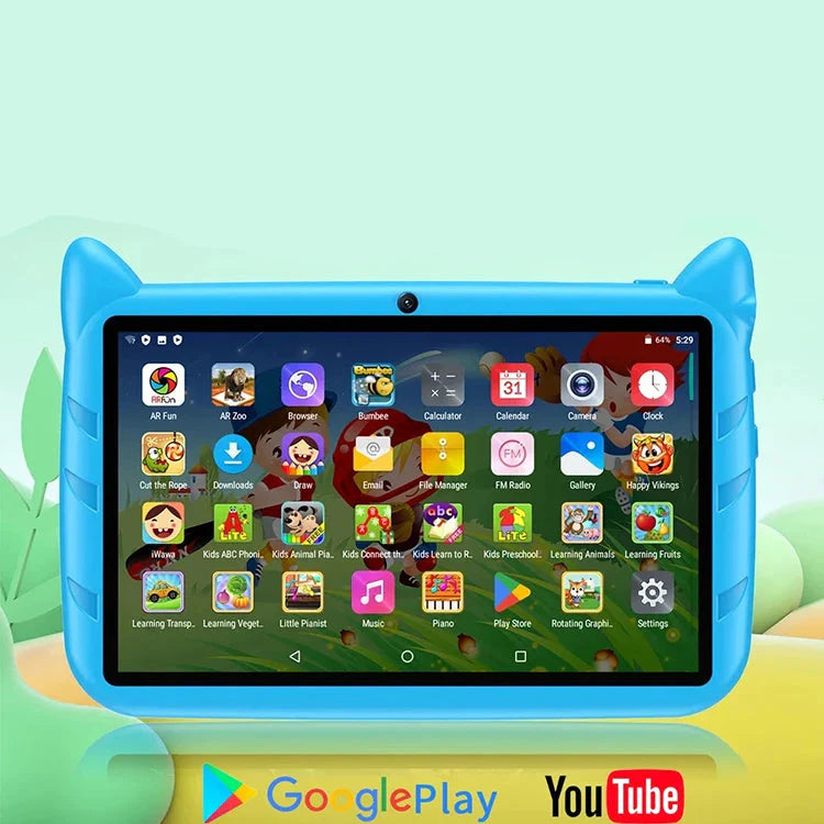 Children's tablet 7 Inch Android 13 with 4GB RAM and 64GB ROM