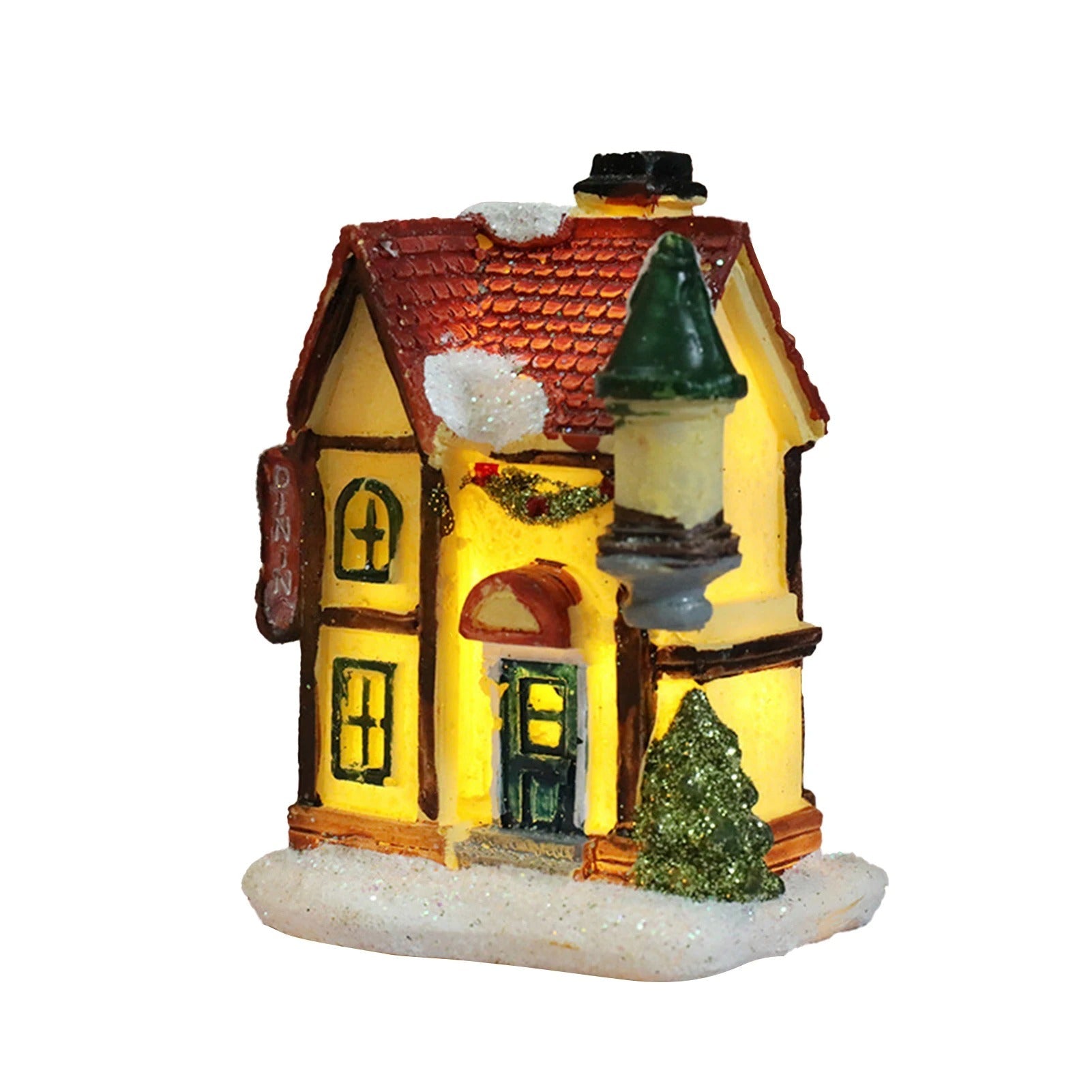 Christmas tableau Village houses