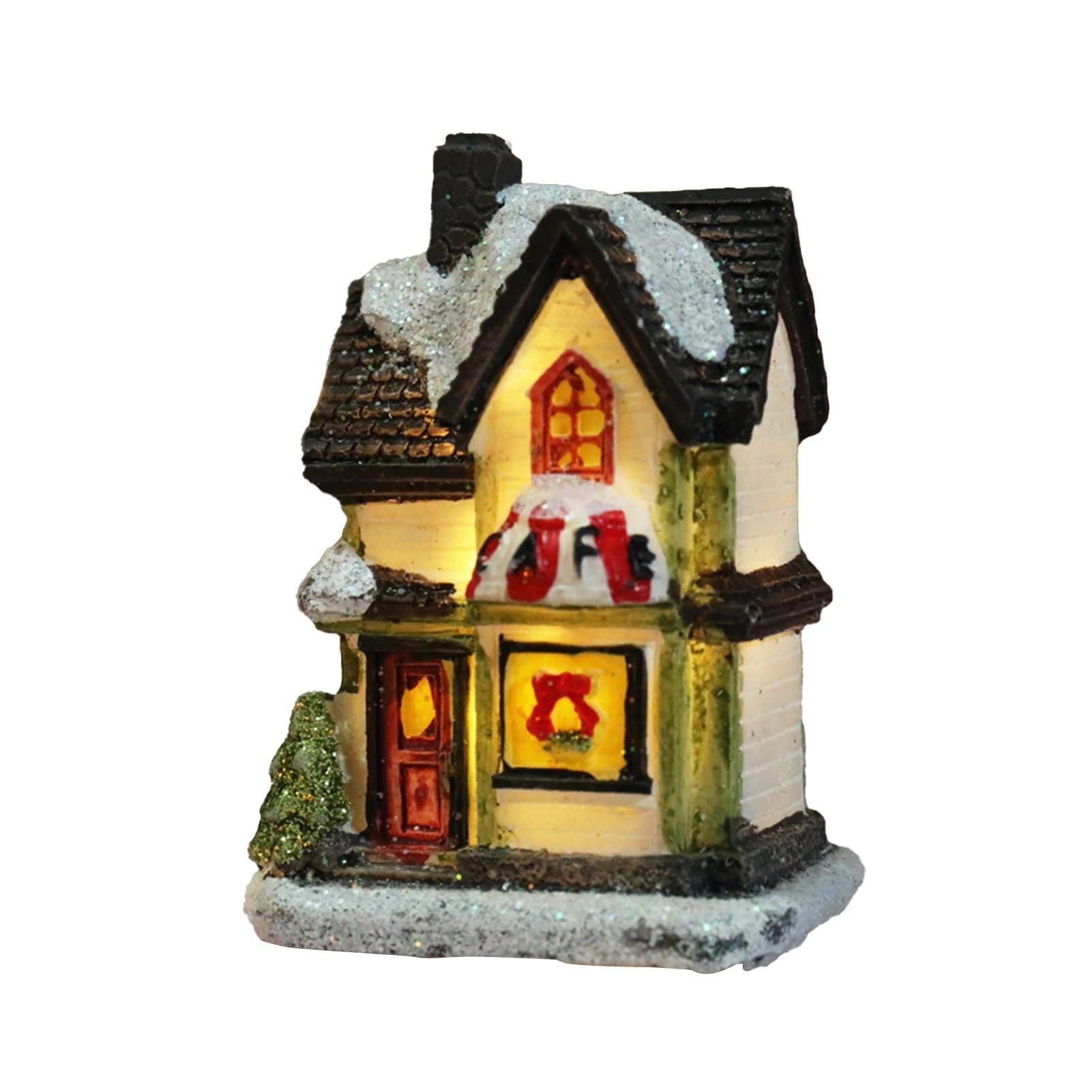 Christmas tableau Village houses