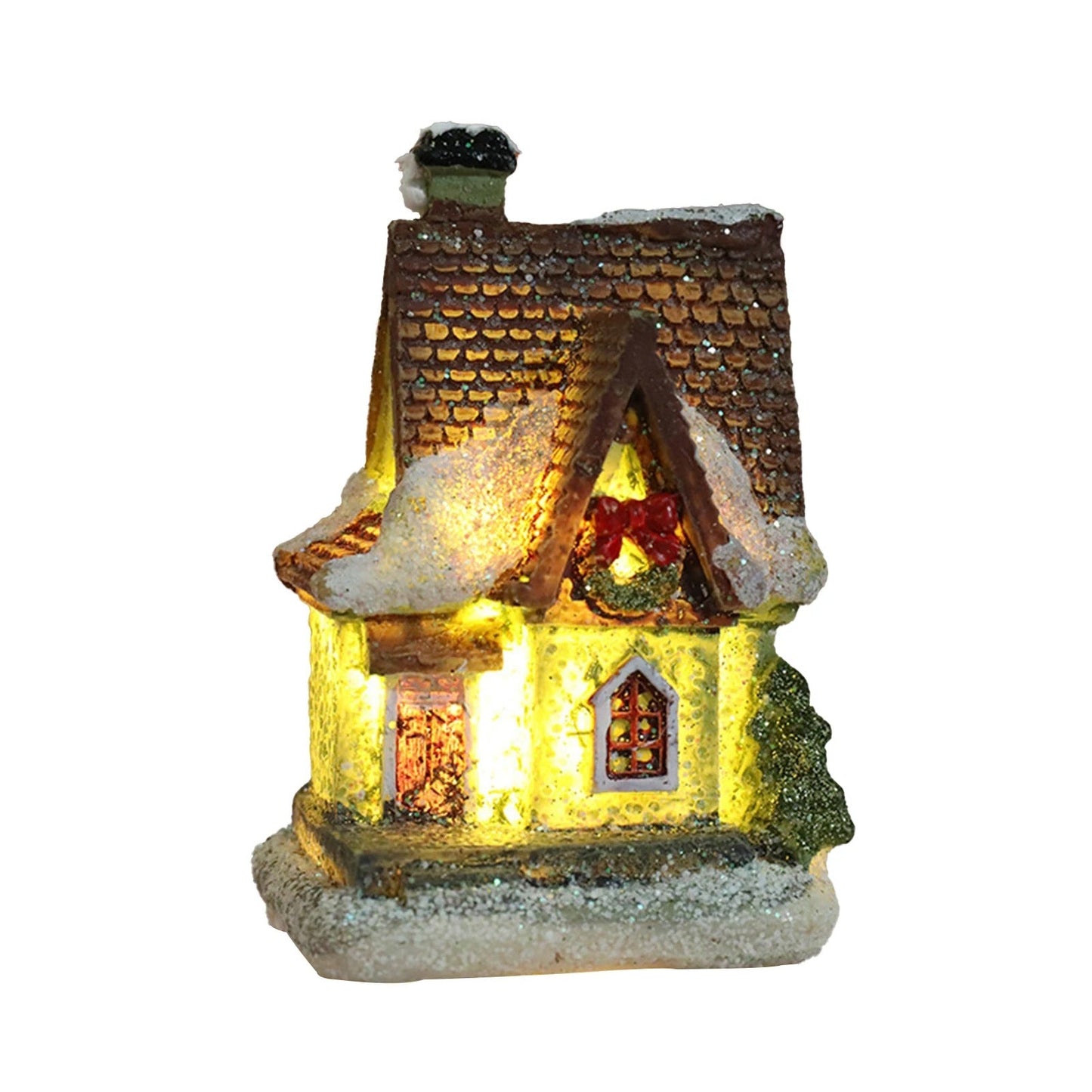 Christmas tableau Village houses