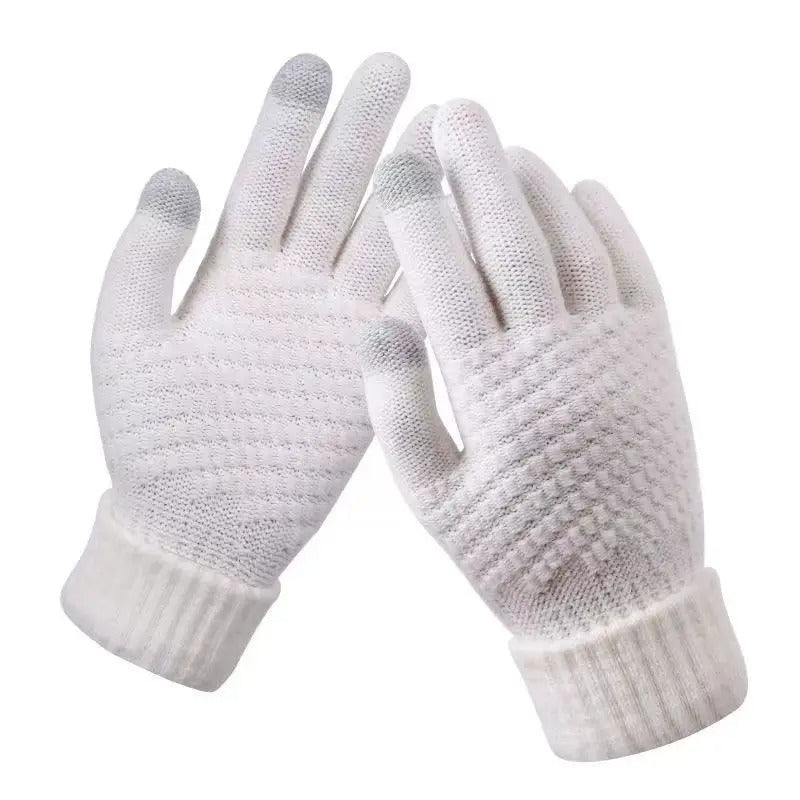 Classic Knitted Style Touchscreen Gloves