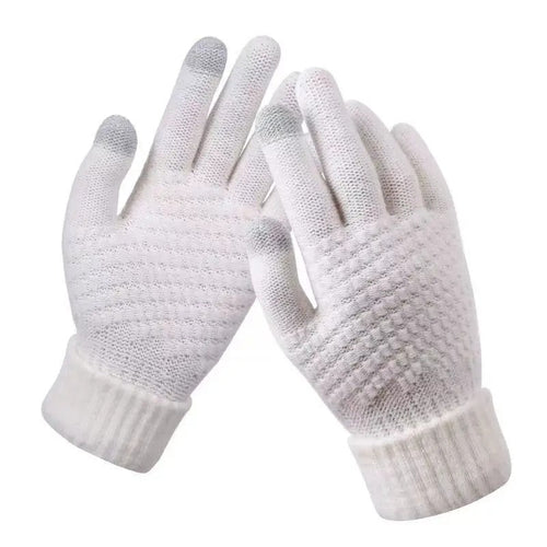 Classic Knitted Style Touchscreen Gloves