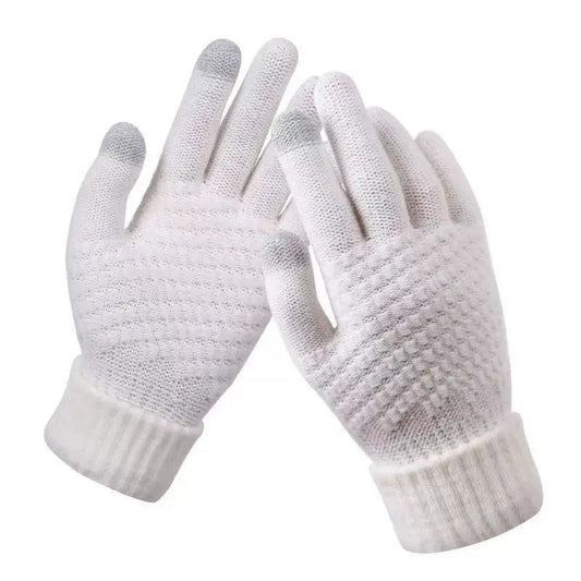 Classic Knitted Style Touchscreen Gloves