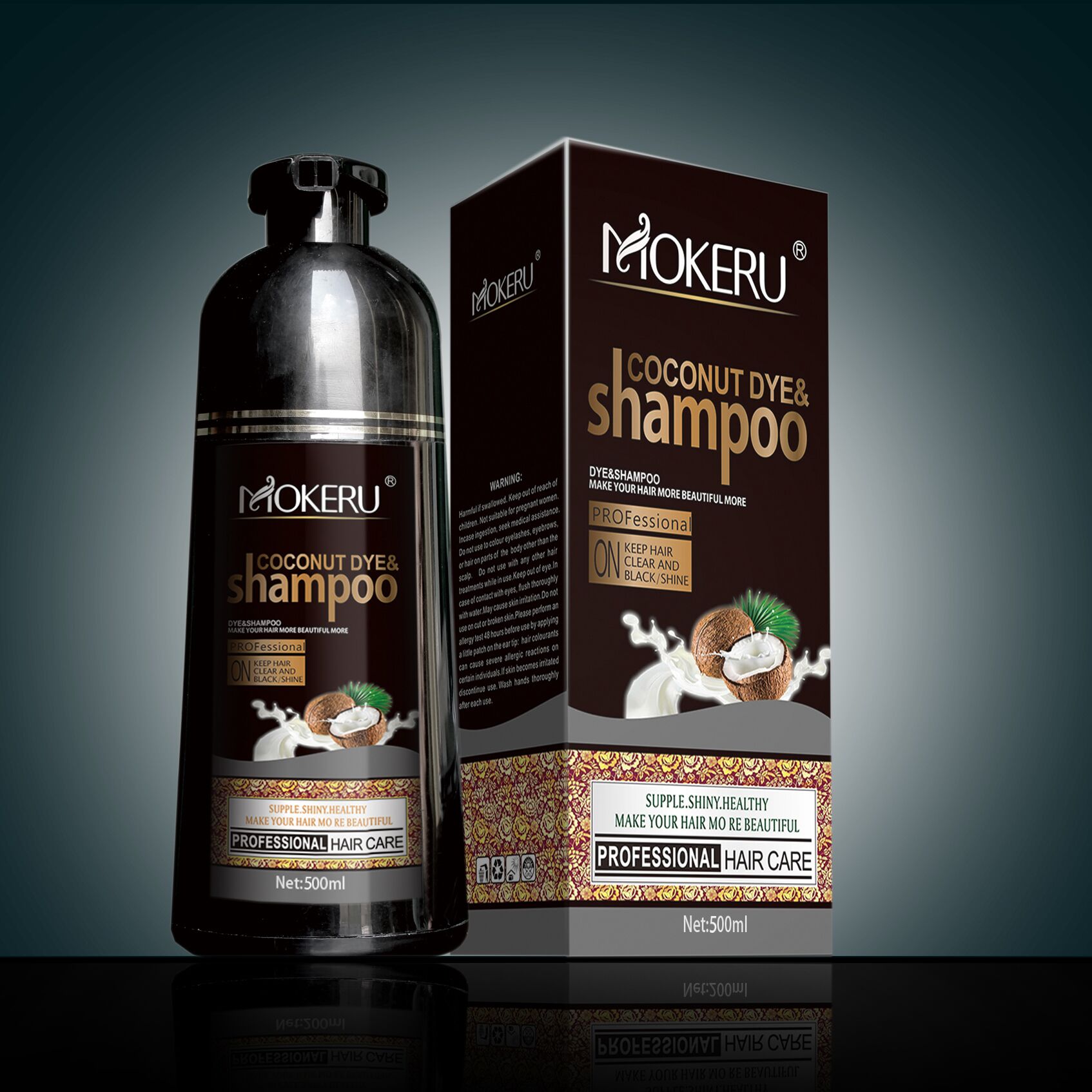 Coconut oil hairy shampoo