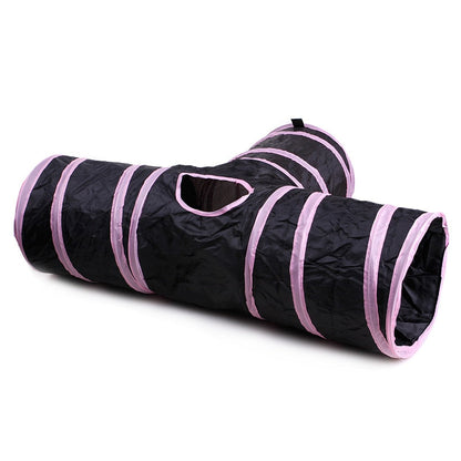 Collapsible cat tunnel