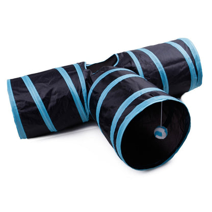 Collapsible cat tunnel