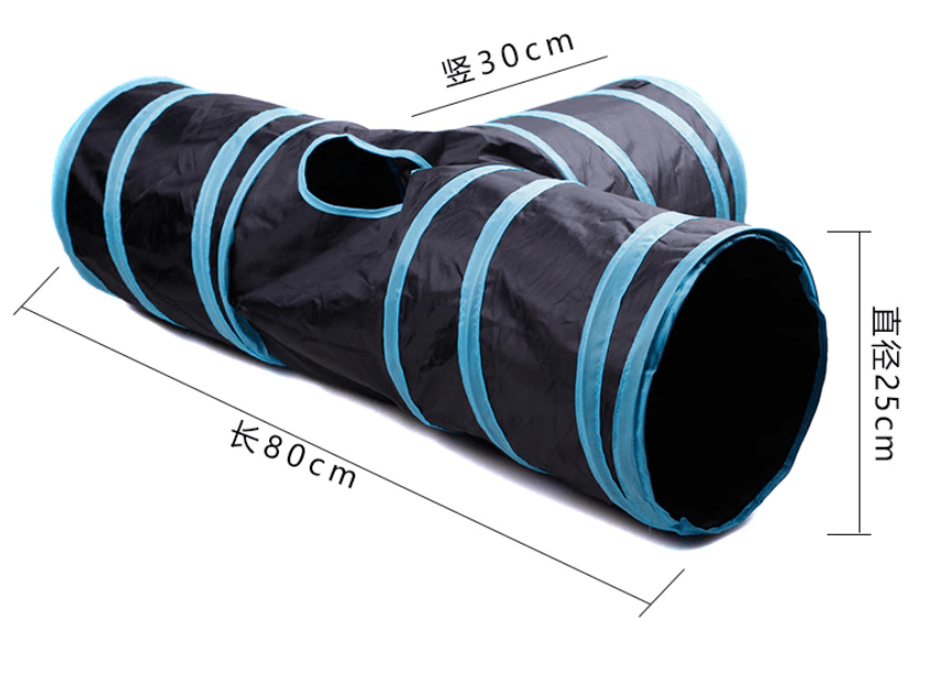 Collapsible cat tunnel