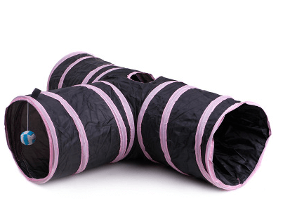 Collapsible cat tunnel