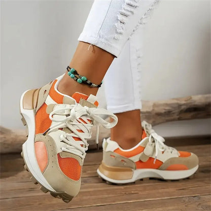 Colorblock women's trainers