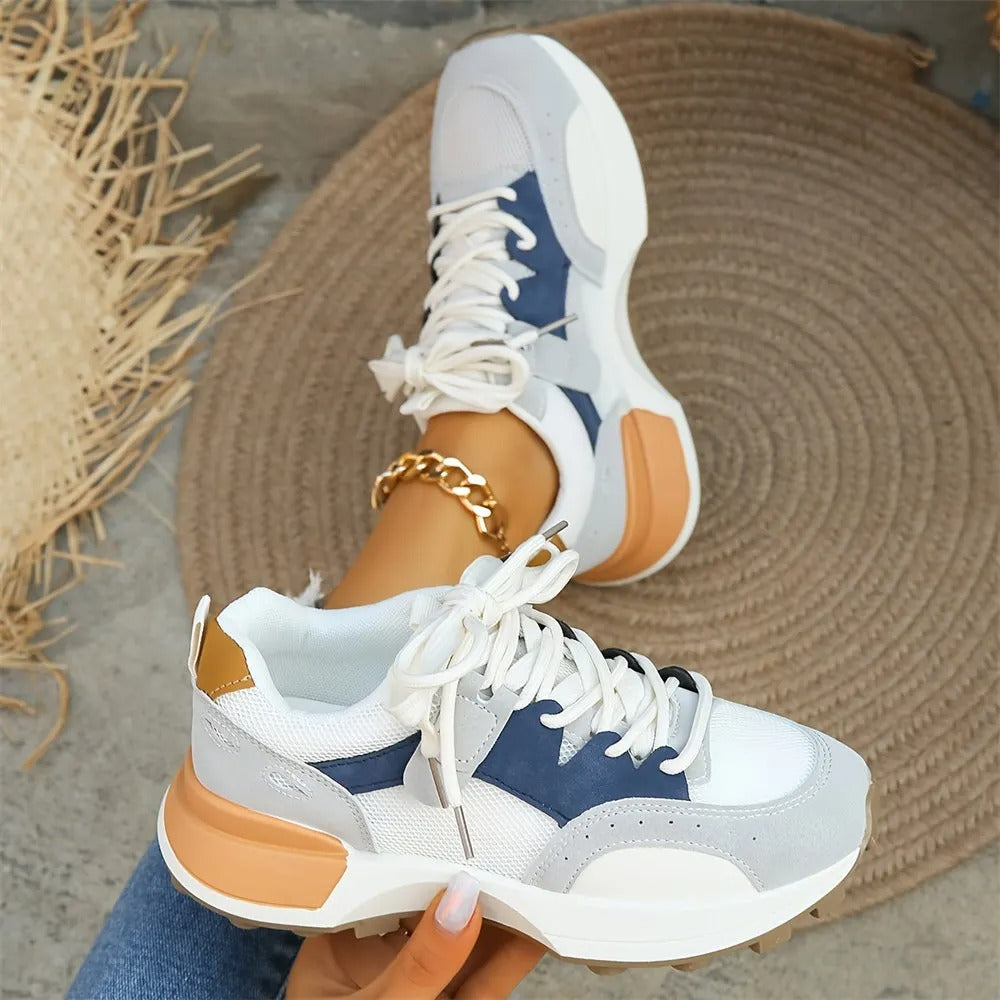 Colorblock women's trainers