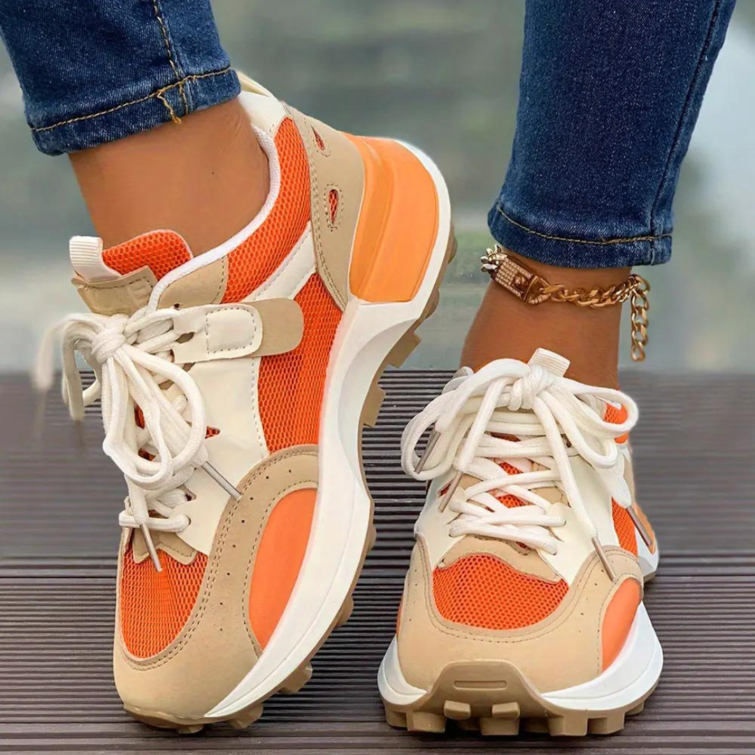 Colorblock women's trainers