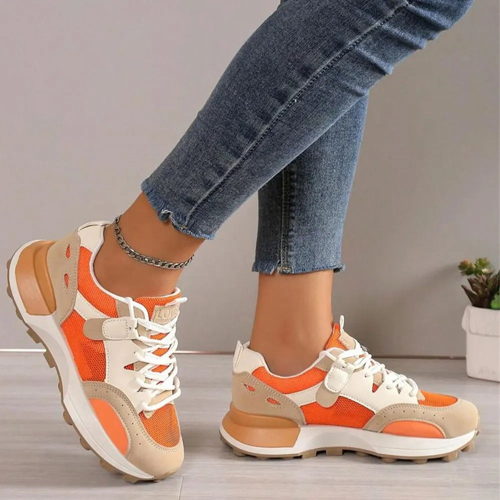 Colorblock women's trainers