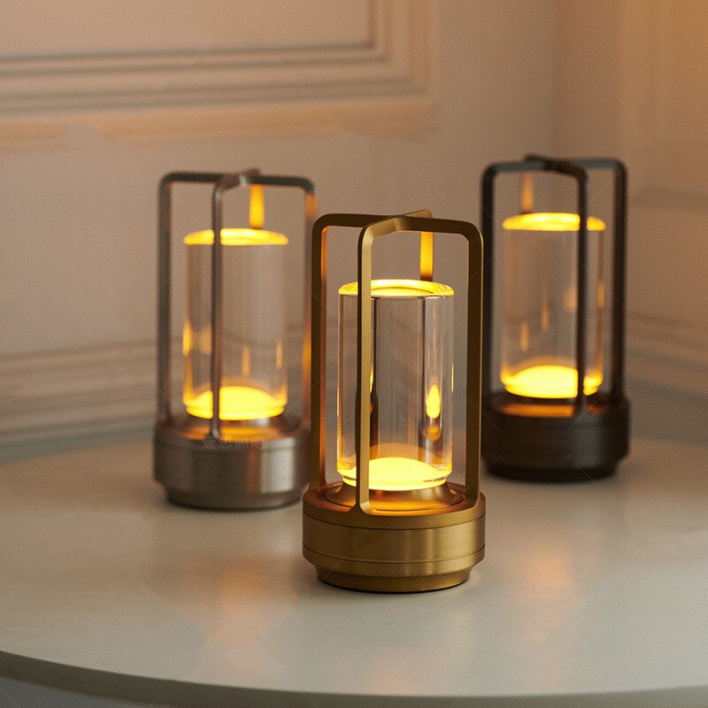Compact Rechargeable Dimmable Desk Lamp