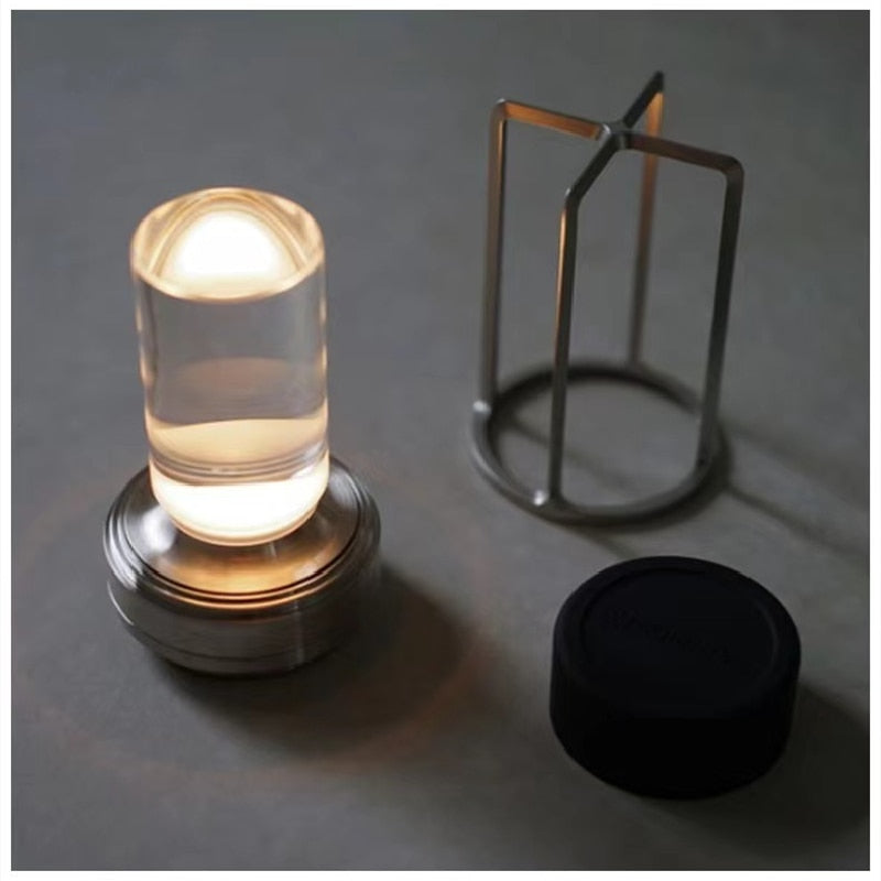 Compact Rechargeable Dimmable Desk Lamp