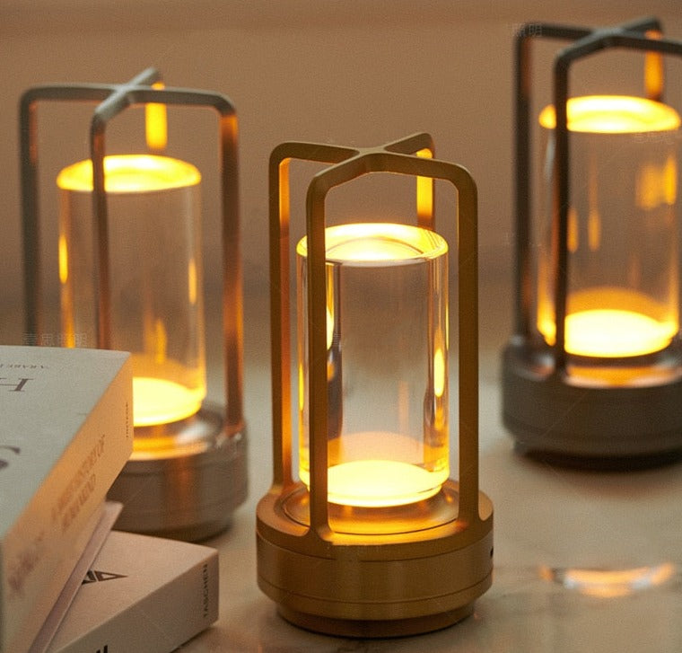 Compact Rechargeable Dimmable Desk Lamp