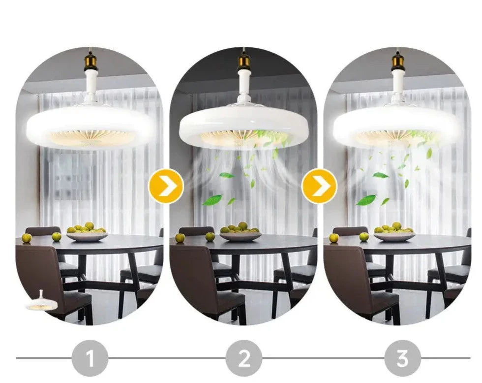 Cool Breeze Dimmable Fan Light