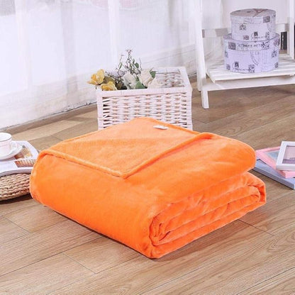 Coral Fleece Flannel Blanket