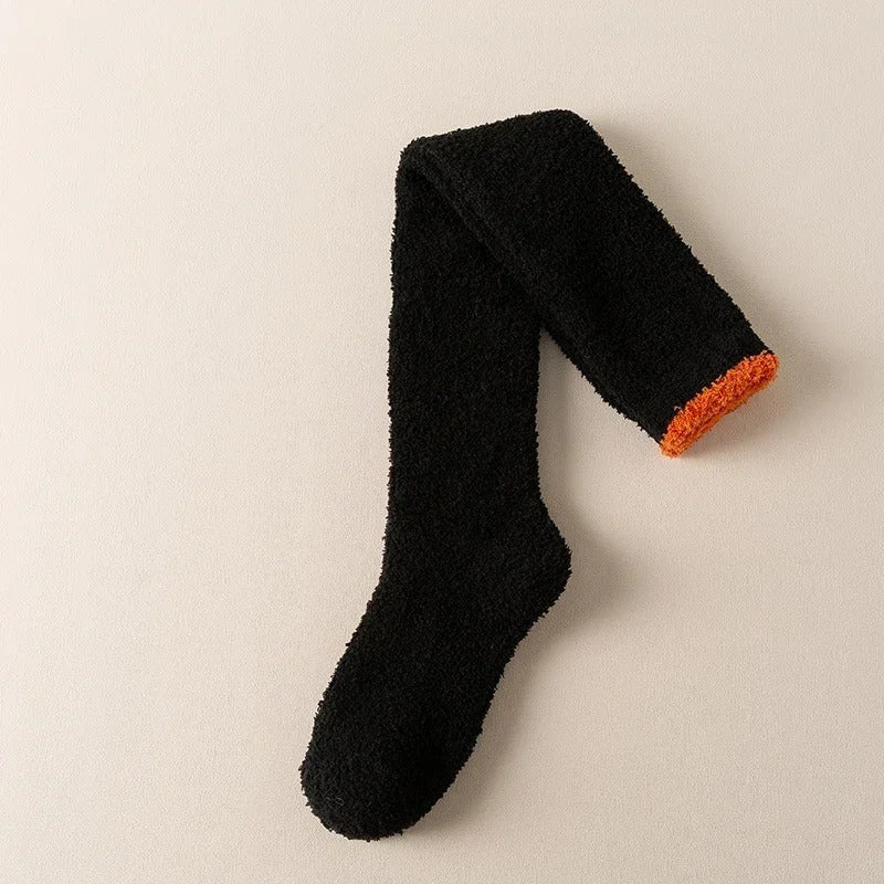 Coral Fleece Over-Knee High Socks