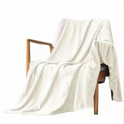 Coral velvet blanket
