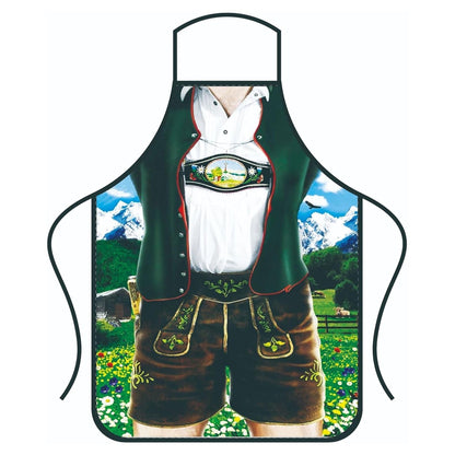 Couples Aprons Oktoberfest Style with Humour