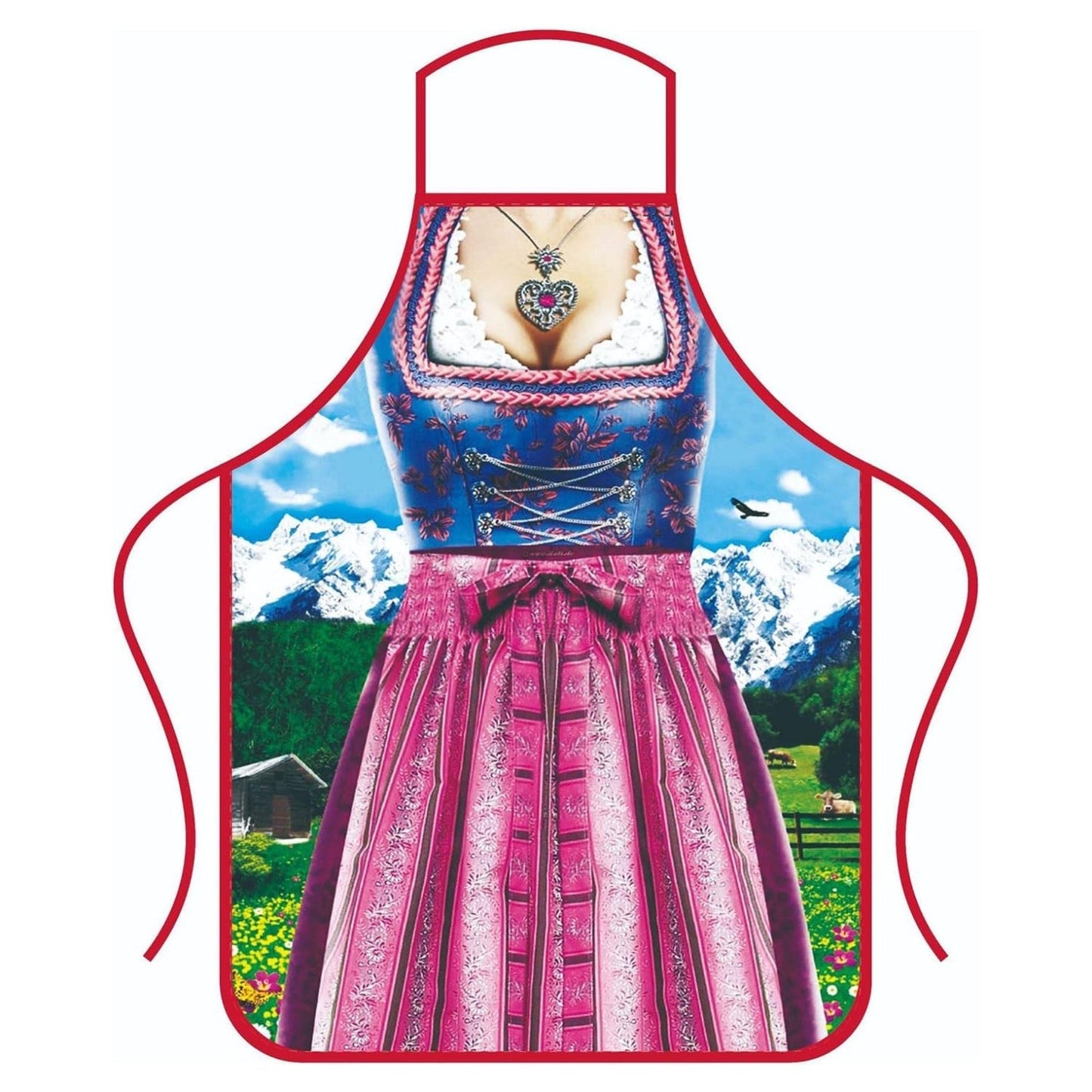 Couples Aprons Oktoberfest Style with Humour
