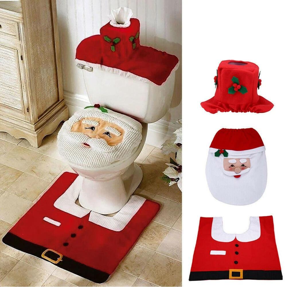 Creative Christmas Toilet seat cover