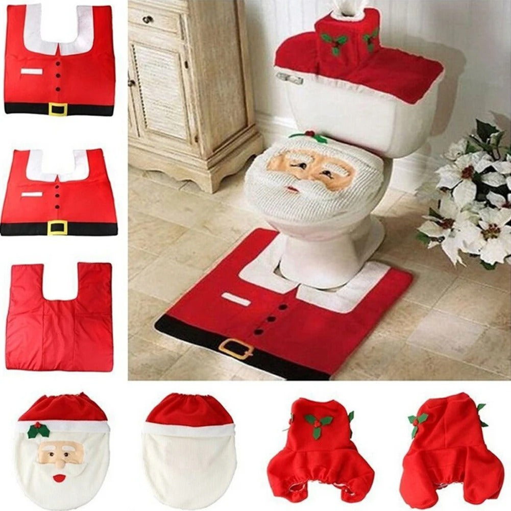 Creative Christmas Toilet seat cover