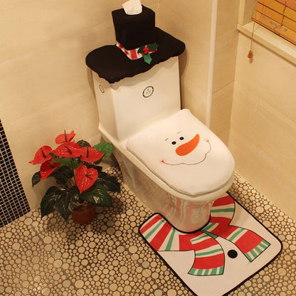 Creative Christmas Toilet seat cover