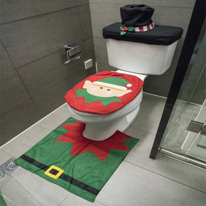 Creative Christmas Toilet seat cover