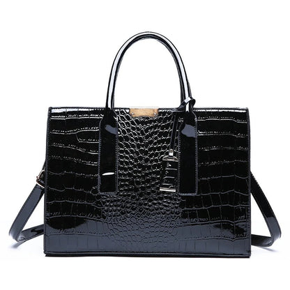 Crocodile print Tote Bag
