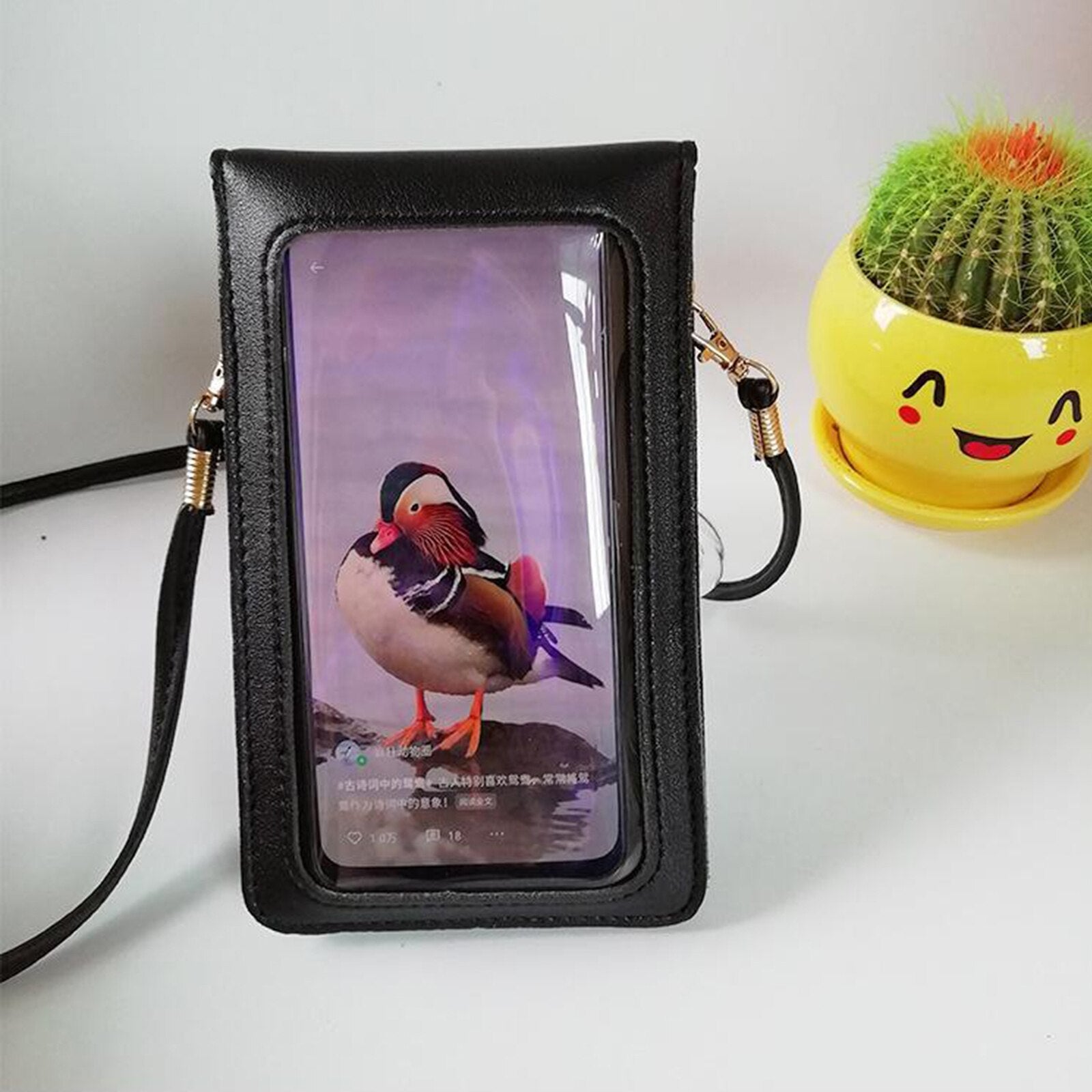Crossbody Touchscreen Phone Wallet