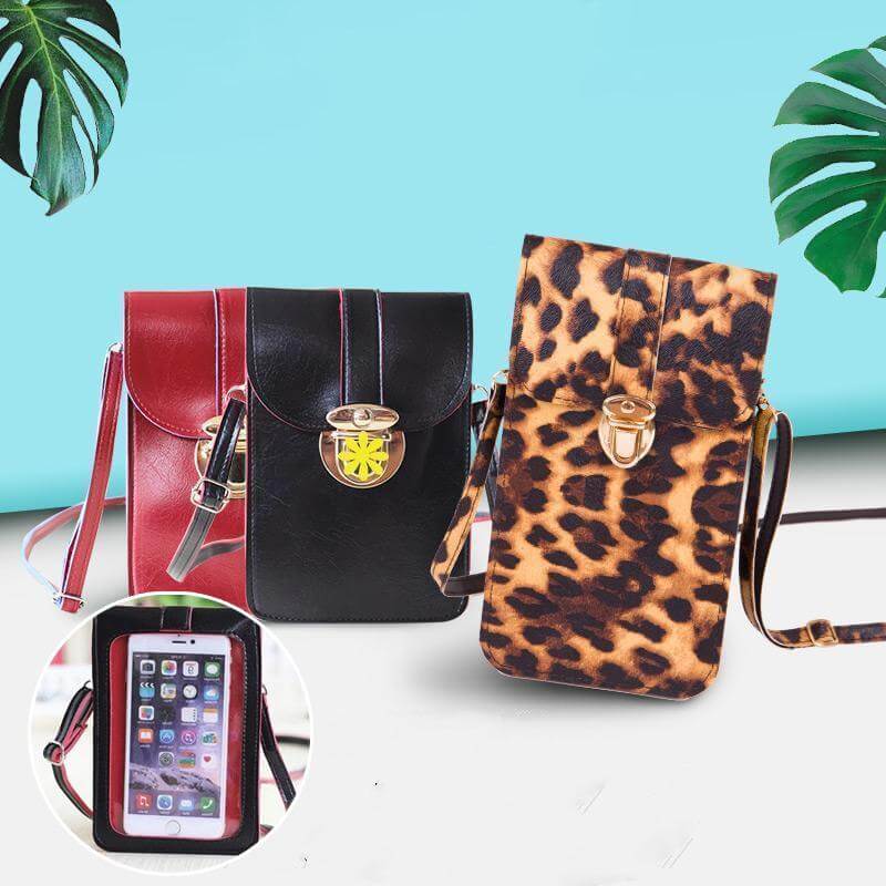 Crossbody Touchscreen Phone Wallet