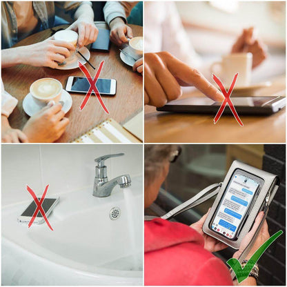 Crossbody Touchscreen Phone Wallet