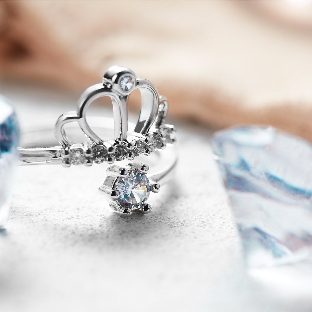 Crownring - Elegant exclusive crown ring