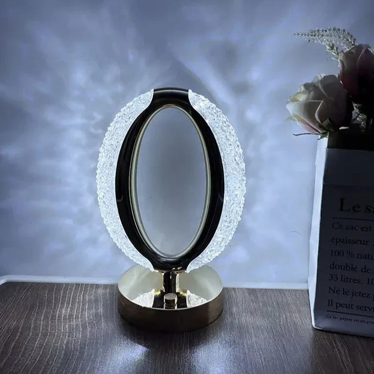 Crystal Glow Table Lamp