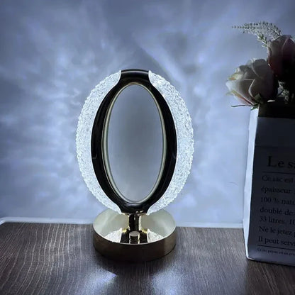 Crystal Glow Table Lamp