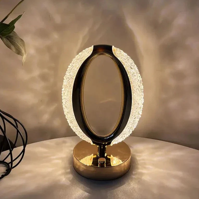 Crystal Glow Table Lamp