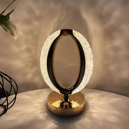 Crystal Glow Table Lamp