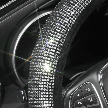 Crystal Steering Wheel Cover